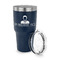 Lawyer / Attorney Avatar 30 oz Stainless Steel Ringneck Tumblers - Navy - LID OFF