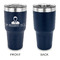 Lawyer / Attorney Avatar 30 oz Stainless Steel Ringneck Tumblers - Navy - Single Sided - APPROVAL