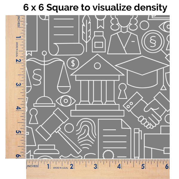 Lawyer / Attorney Avatar 6x6 Swatch of Fabric