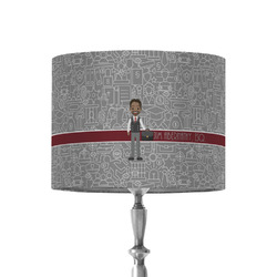 Lawyer / Attorney Avatar 8" Drum Lamp Shade - Fabric (Personalized)