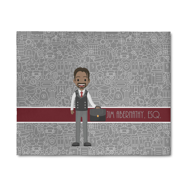 Custom Lawyer / Attorney Avatar 8' x 10' Indoor Area Rug (Personalized)