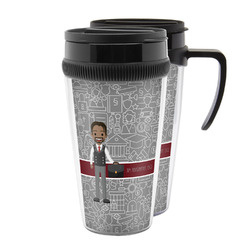 Lawyer / Attorney Avatar Acrylic Travel Mug (Personalized)