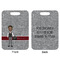 Lawyer / Attorney Avatar Aluminum Luggage Tag (Front + Back)