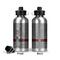 Lawyer / Attorney Avatar Aluminum Water Bottle - Front and Back