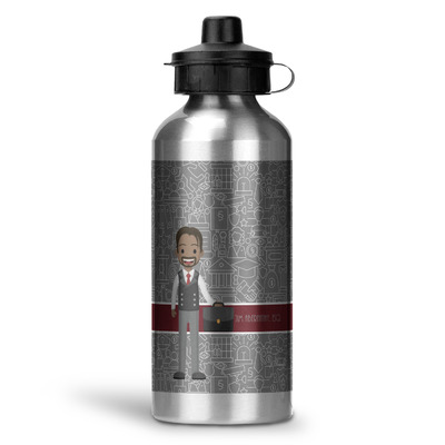 Custom Lawyer / Attorney Avatar Water Bottles - 20 oz - Aluminum (Personalized)