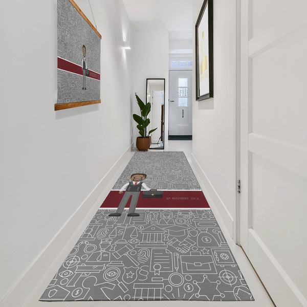 Lawyer / Attorney Avatar Area Rug Sizes - In Context (vertical)