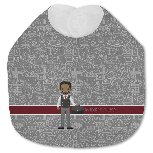 Lawyer / Attorney Avatar Baby Bib - AFT closed
