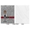 Lawyer / Attorney Avatar Baby Blanket (Single Sided - Printed Front, White Back)