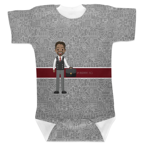 Custom Lawyer / Attorney Avatar Baby Bodysuit (Personalized)