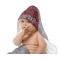 Lawyer / Attorney Avatar Baby Hooded Towel on Child