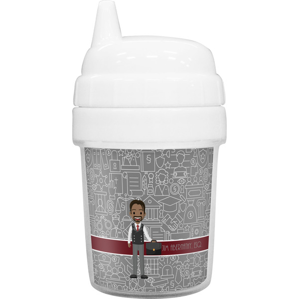 Custom Lawyer / Attorney Avatar Baby Sippy Cup (Personalized)