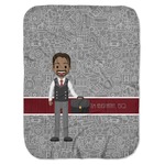 Lawyer / Attorney Avatar Baby Swaddling Blanket (Personalized)
