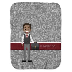Lawyer / Attorney Avatar Baby Swaddling Blanket (Personalized)