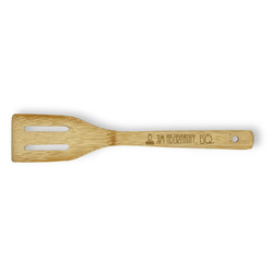 Lawyer / Attorney Avatar Bamboo Slotted Spatula - Double Sided (Personalized)