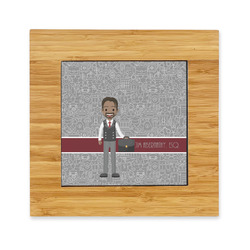 Lawyer / Attorney Avatar Bamboo Trivet with Ceramic Tile Insert (Personalized)