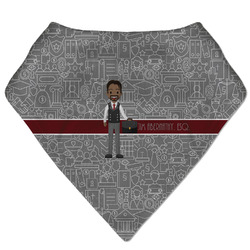 Lawyer / Attorney Avatar Bandana Bib (Personalized)