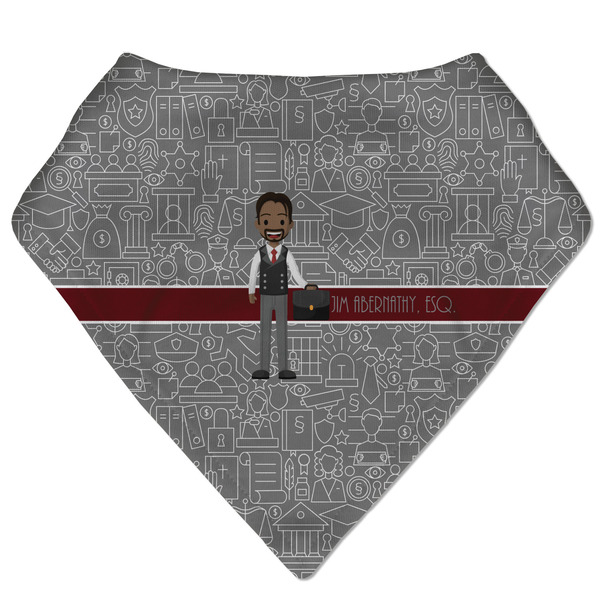 Custom Lawyer / Attorney Avatar Bandana Bib (Personalized)