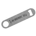Lawyer / Attorney Avatar Bar Bottle Opener w/ Name or Text