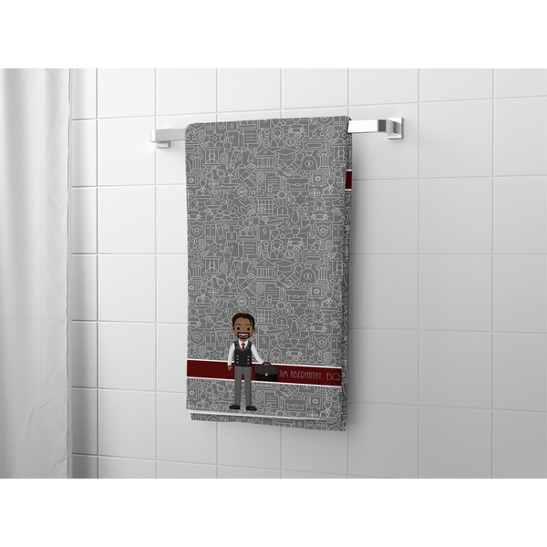 Lawyer / Attorney Avatar Bath Towel - LIFESTYLE