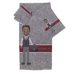 Lawyer / Attorney Avatar Bath Towel Set - 3 Pcs (Personalized)