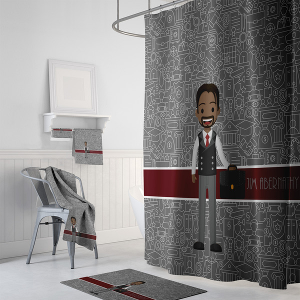 Lawyer / Attorney Avatar Bath Towel Sets - 3-piece - In Context