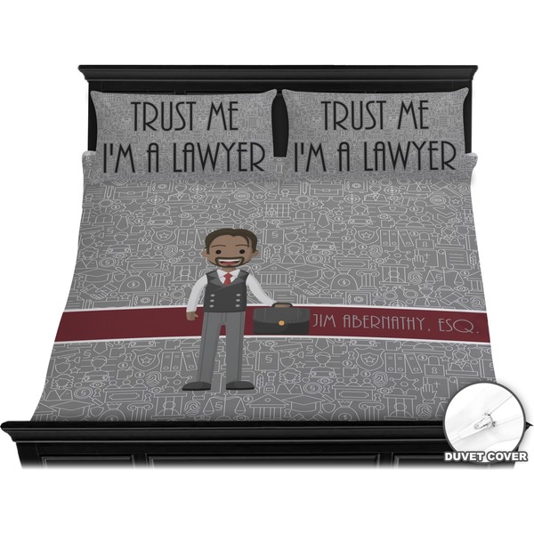 Lawyer / Attorney Avatar Bedding Set (King) - Duvet