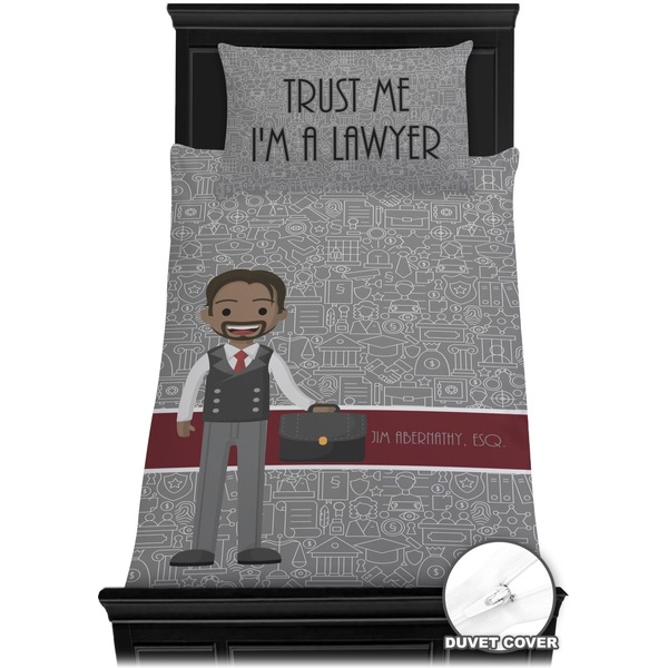 Lawyer / Attorney Avatar Bedding Set (Twin) - Duvet