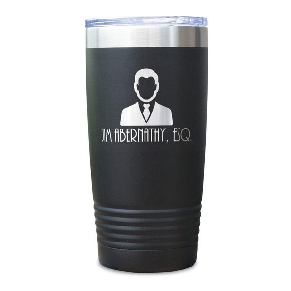 Lawyer / Attorney Avatar Black Polar Camel Tumbler - 20oz - Single Sided - Approval