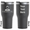 Lawyer / Attorney Avatar Black RTIC Tumbler - Front and Back