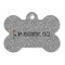 Lawyer / Attorney Avatar Bone Shaped Dog ID Tag - Large - Front