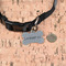 Lawyer / Attorney Avatar Bone Shaped Dog ID Tag - Small - In Context