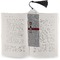 Lawyer / Attorney Avatar Bookmark with tassel - In book
