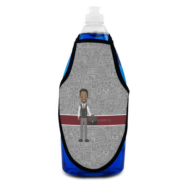 Lawyer / Attorney Avatar Bottle Apron - Soap - FRONT