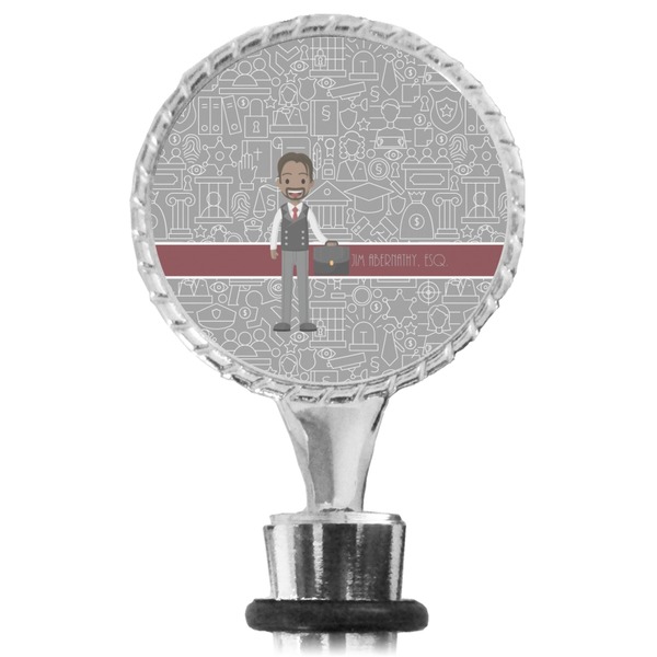 Lawyer / Attorney Avatar Bottle Stopper Main View