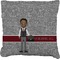 Lawyer / Attorney Avatar Faux-Linen Throw Pillow 26" (Personalized)