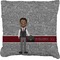 Lawyer / Attorney Avatar Faux-Linen Throw Pillow (Personalized)