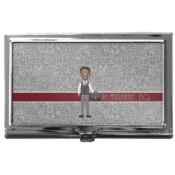 Custom Lawyer / Attorney Avatar Business Card Case