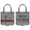 Lawyer / Attorney Avatar Canvas Tote - Front and Back