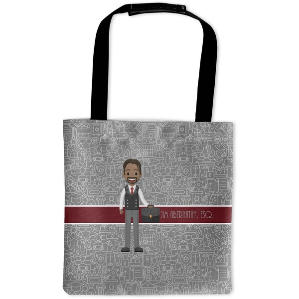 Custom Lawyer / Attorney Avatar Auto Back Seat Organizer Bag (Personalized)