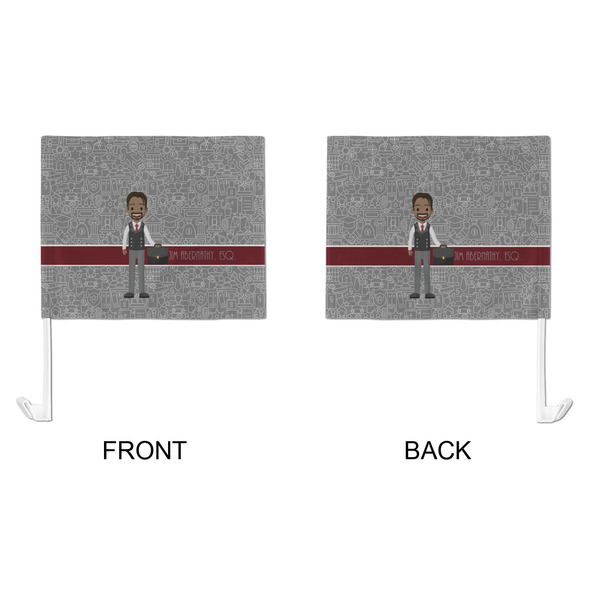 Lawyer / Attorney Avatar Car Flag - Large - APPROVAL