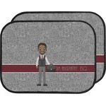 Lawyer / Attorney Avatar Car Floor Mats (Back Seat) (Personalized)
