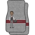 Lawyer / Attorney Avatar Car Floor Mats (Front Seat) (Personalized)