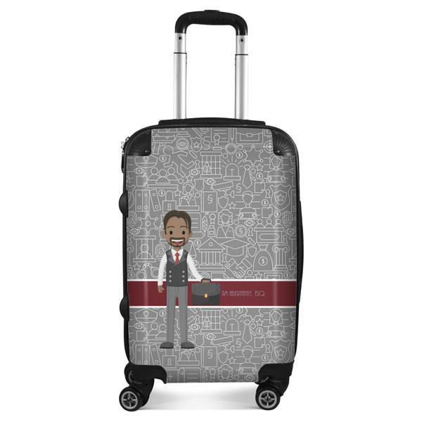 Custom Lawyer / Attorney Avatar Suitcase - 20" Carry On (Personalized)