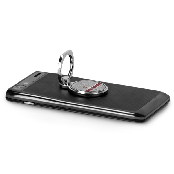 Lawyer / Attorney Avatar Cell Phone Ring & Stand in Use