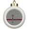 Lawyer / Attorney Avatar Ceramic Ball Ornament (Personalized)