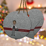 Lawyer / Attorney Avatar Ceramic Ornament w/ Name or Text