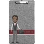 Lawyer / Attorney Avatar Clipboard (Legal Size) (Personalized)