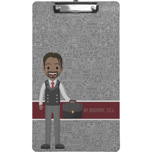 Lawyer / Attorney Avatar Clipboard (Legal)