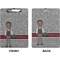 Lawyer / Attorney Avatar Clipboard (Letter) (Front + Back)