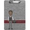 Lawyer / Attorney Avatar Clipboard (Personalized)